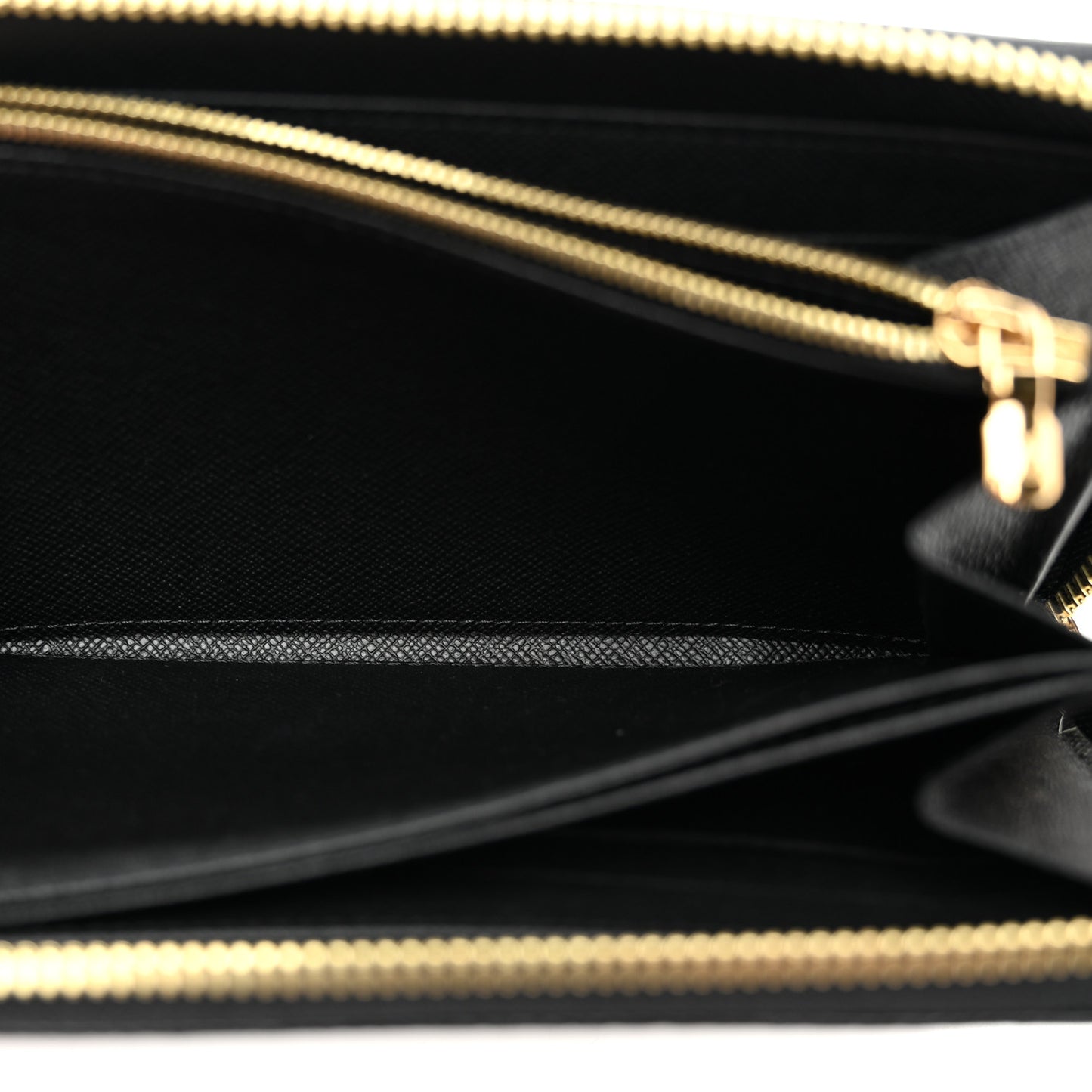 Damier Paillettes Zippy Wallet Black