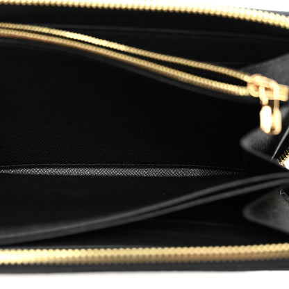Louis Vuitton Damier Paillettes Zippy Wallet Black 6 of 10