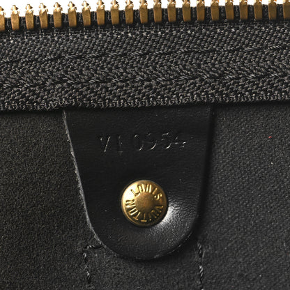 Louis Vuitton Epi Keepall 55 Black 6 of 12