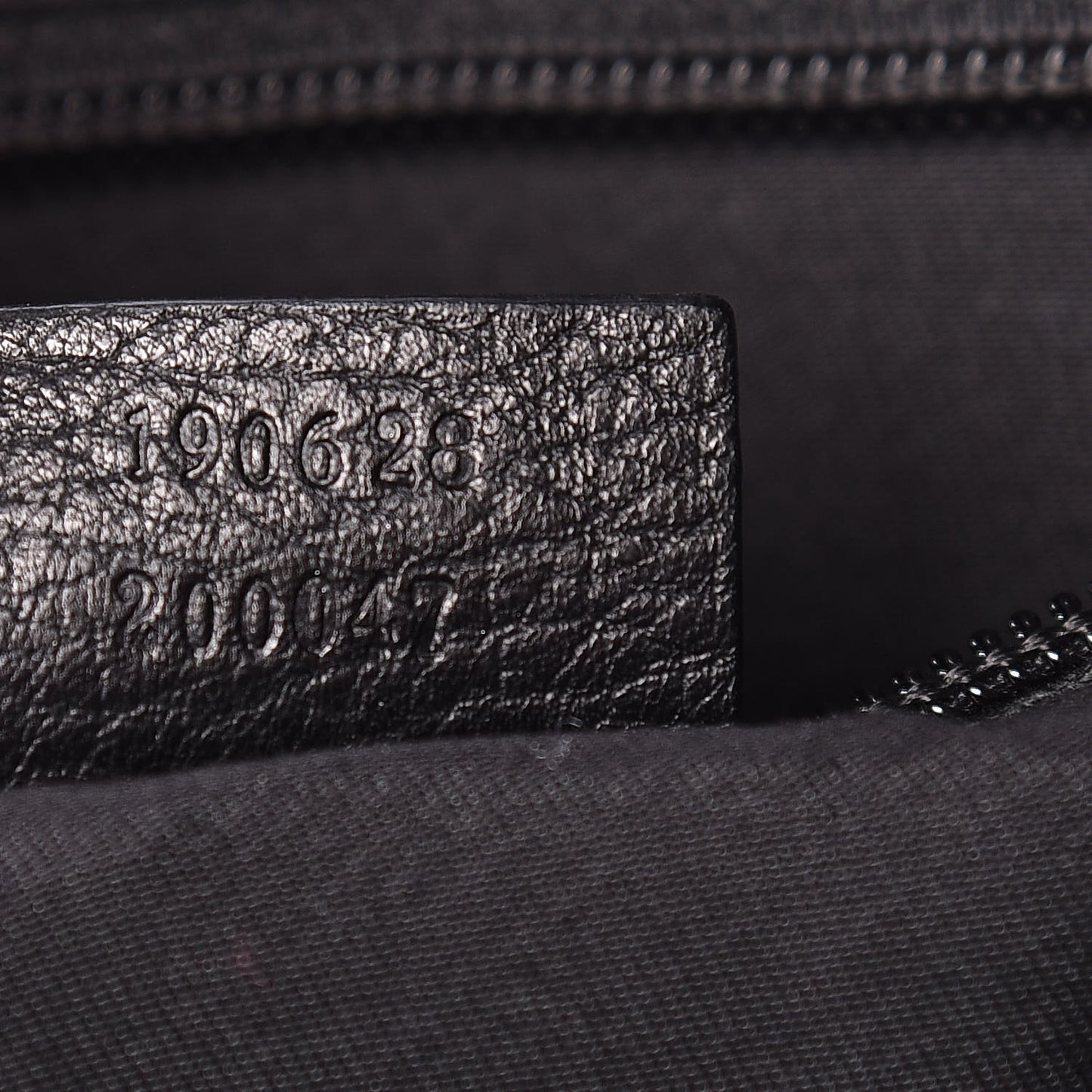 Denim Monogram Messenger Bag Black
