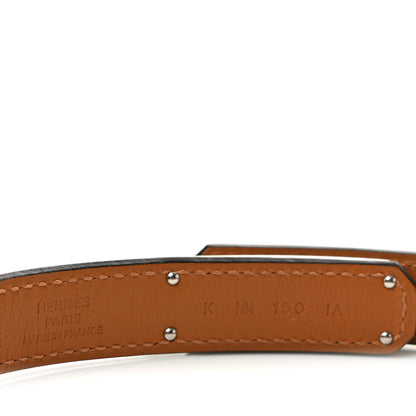 Hermes Epsom Kelly Pocket Belt Bleu Tie 6 of 9