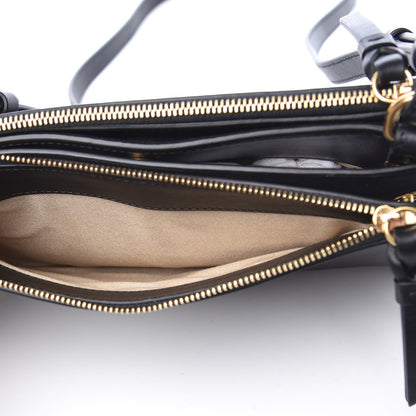 Chloe Calfskin Suede Mini Roy Bag Black 5 of 9