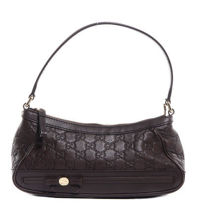 Gucci Guccissima Small Mayfair Shoulder Bag Brown 1 of 9