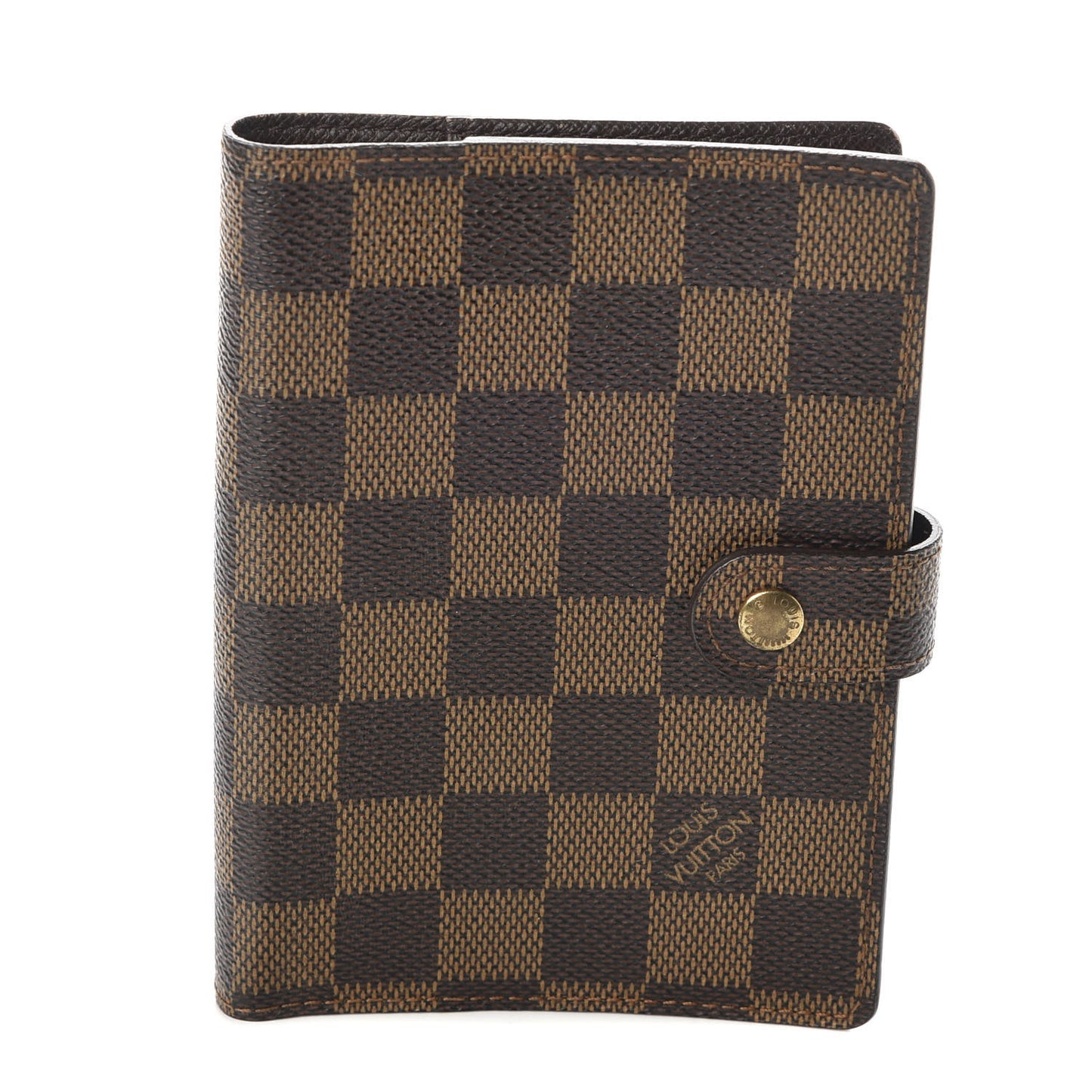Damier Ebene Small Ring Agenda Cover