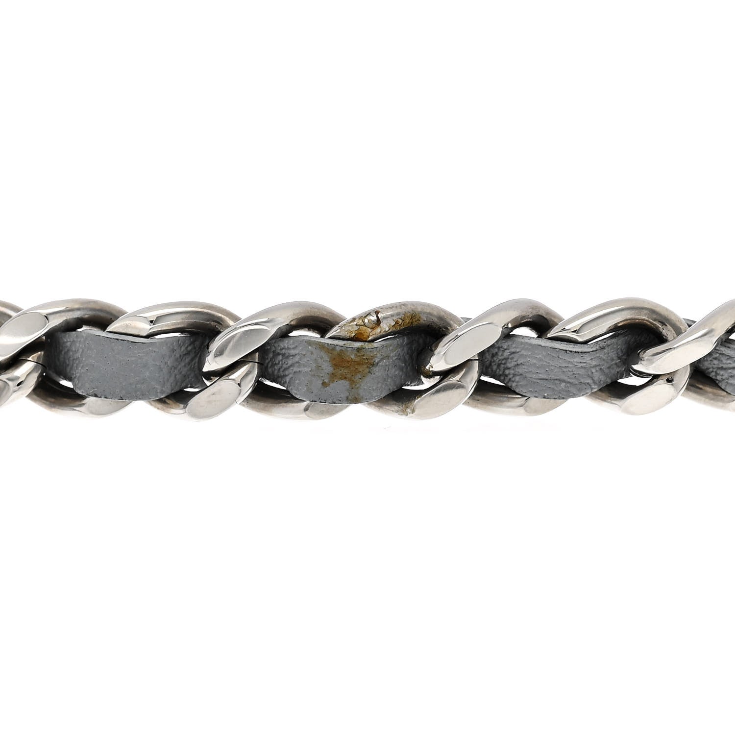 Chanel Stainless Steel Lambskin 16mm Premiere Rock Triple Row Quartz Watch Grey 5 of 5