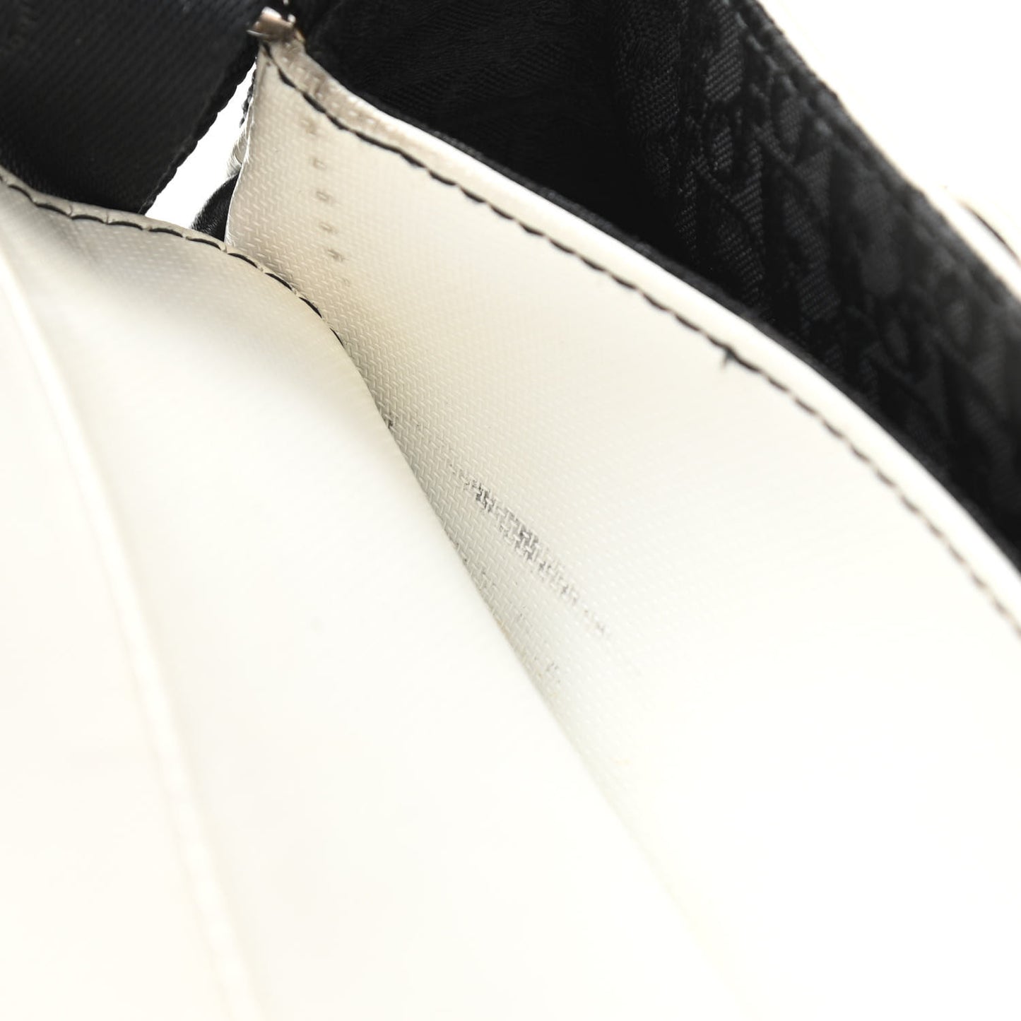 Coated Canvas Crystal Hardcore Bag White