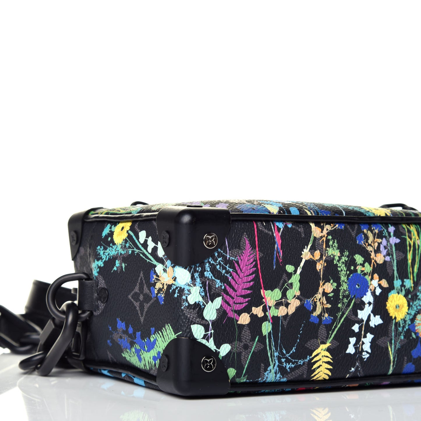 Monogram Eclipse Flower Print Mini Soft Trunk