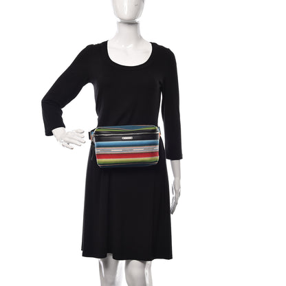 Saint Laurent Wool Mexican Jacquard City Belt Bag Multicolor 2 of 10