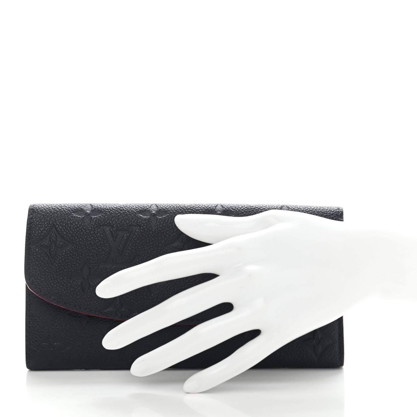 Empreinte Emilie Wallet Marine Rouge