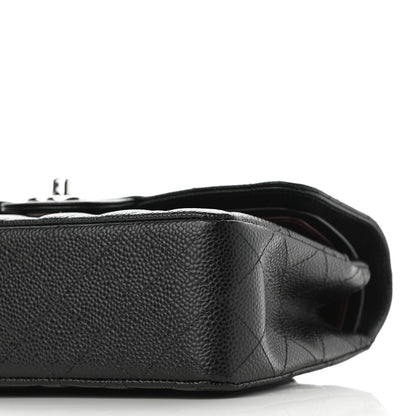Chanel Caviar Quilted Small Double Flap Black 10 of 11