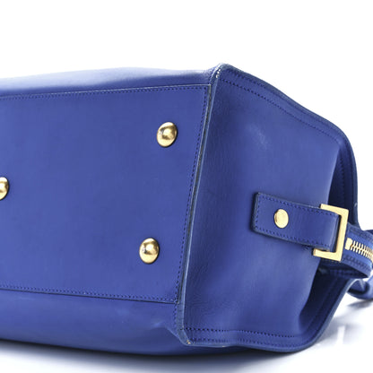 Saint Laurent Calfskin Small Classic Y Cabas Royal Blue 11 of 13