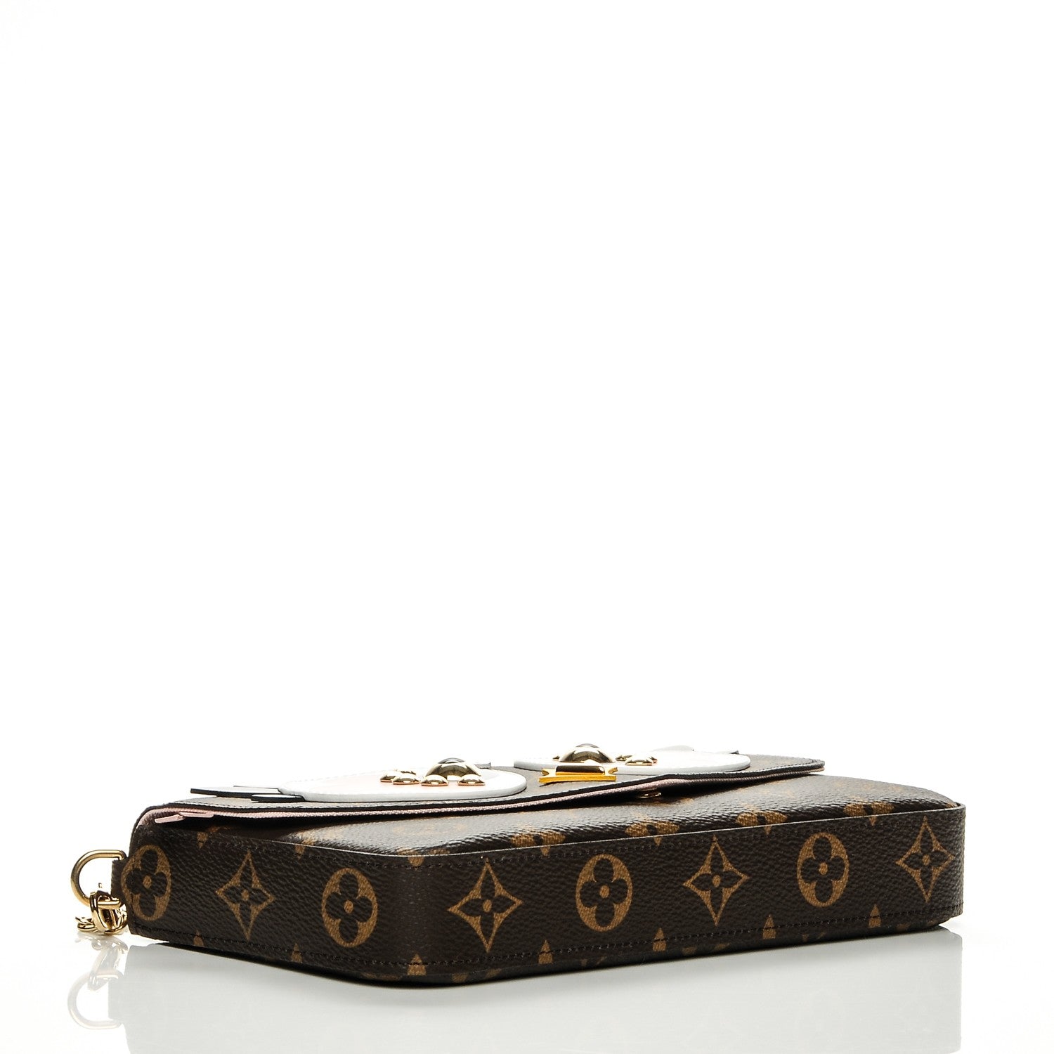 Louis Vuitton Monogram Lovely Birds Pochette Felicie Chain Wallet 4 of 8