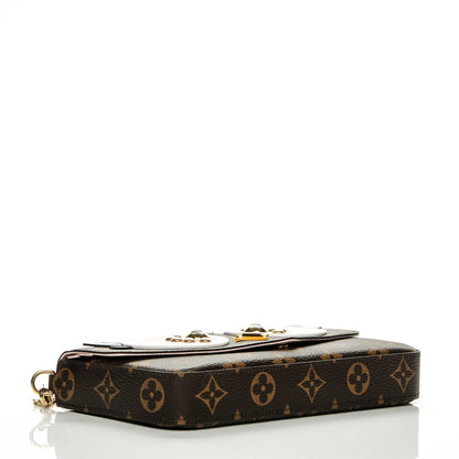 Louis Vuitton Monogram Lovely Birds Pochette Felicie Chain Wallet 4 of 8