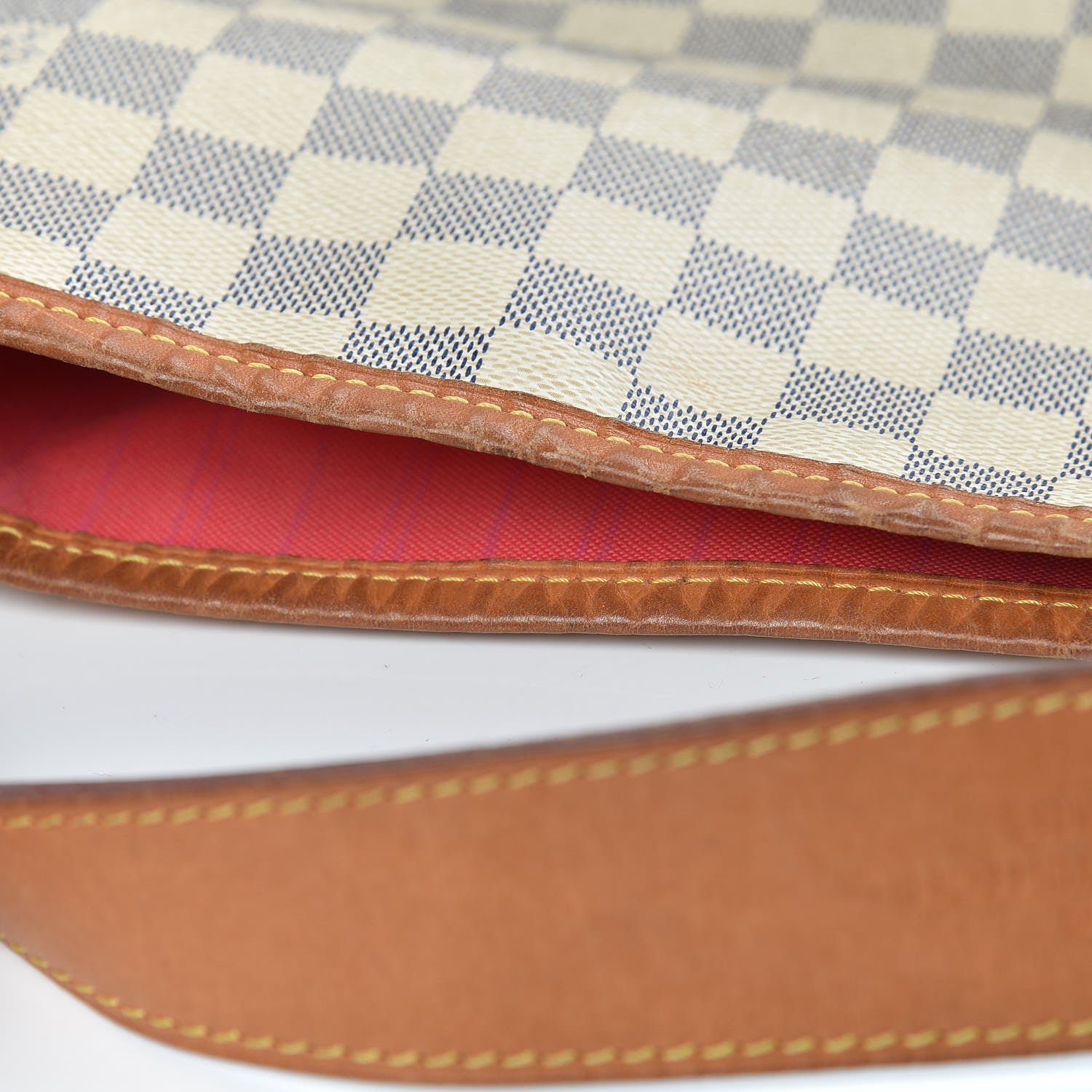 Louis Vuitton Damier Azur Delightful PM Pink 9 of 17