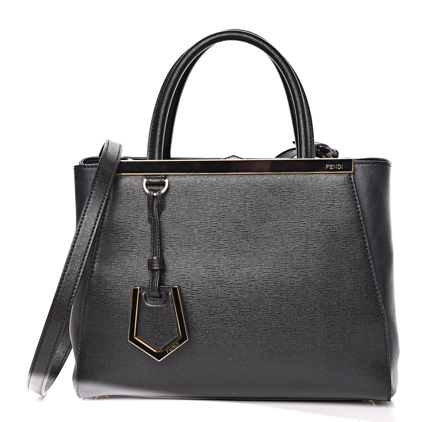 Vitello Elite Petite 2Jours Tote Black