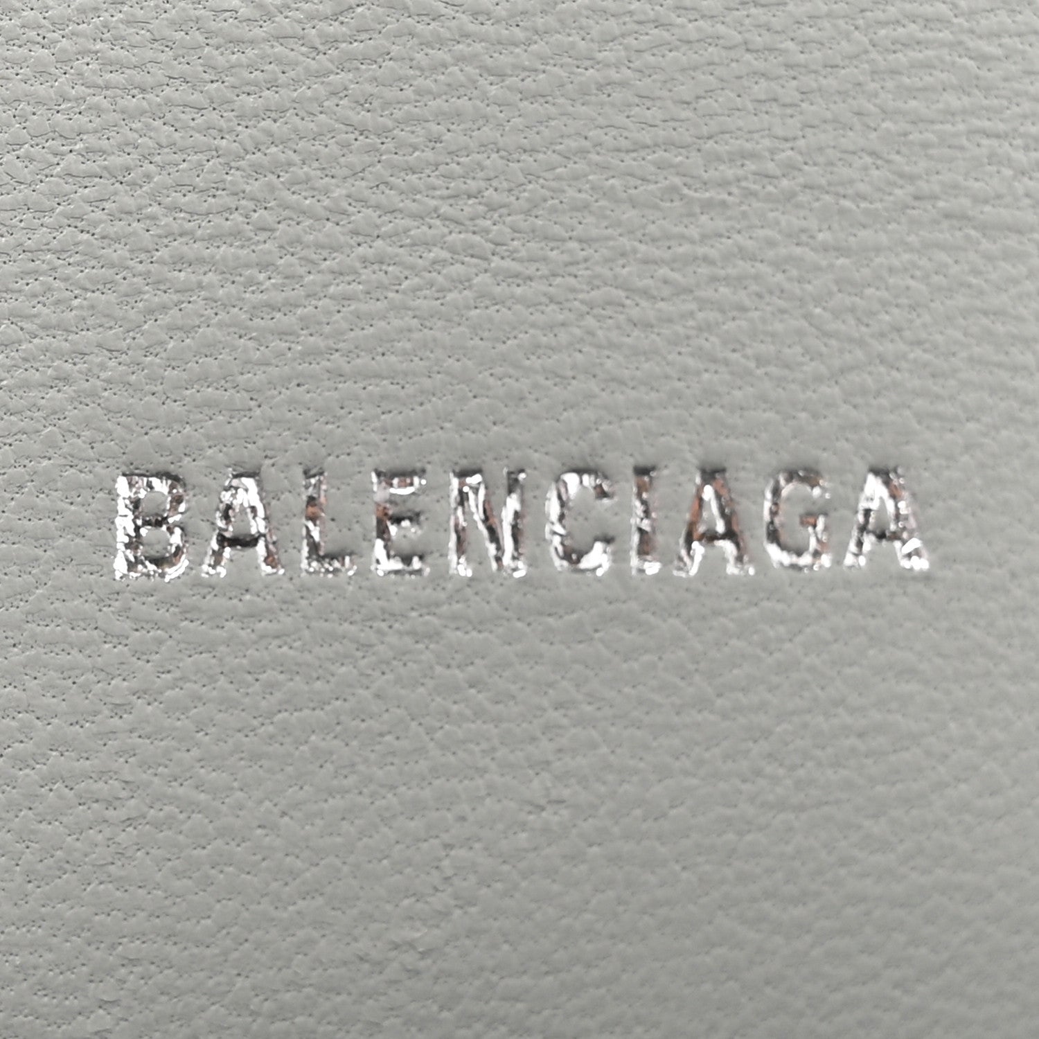 Balenciaga Sparkling Fabric XS Hourglass Wallet On Chain Silver 6 of 15