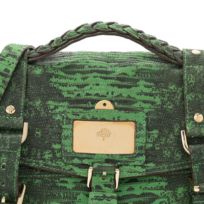 Mulberry Lizard Print Travel Day Grass Green 8 of 14