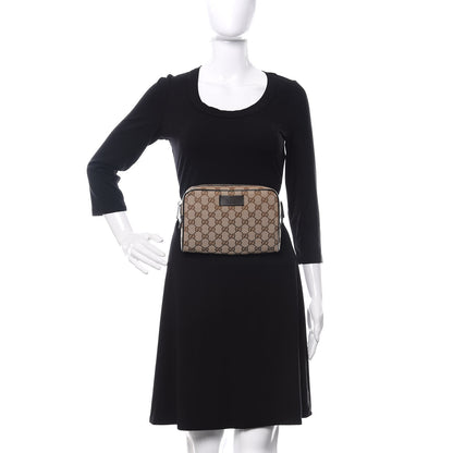 Gucci Monogram Belt Bag Dark Brown 2 of 10