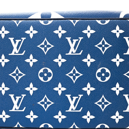 Louis Vuitton Monogram Escale Neverfull MM Blue 11 of 11