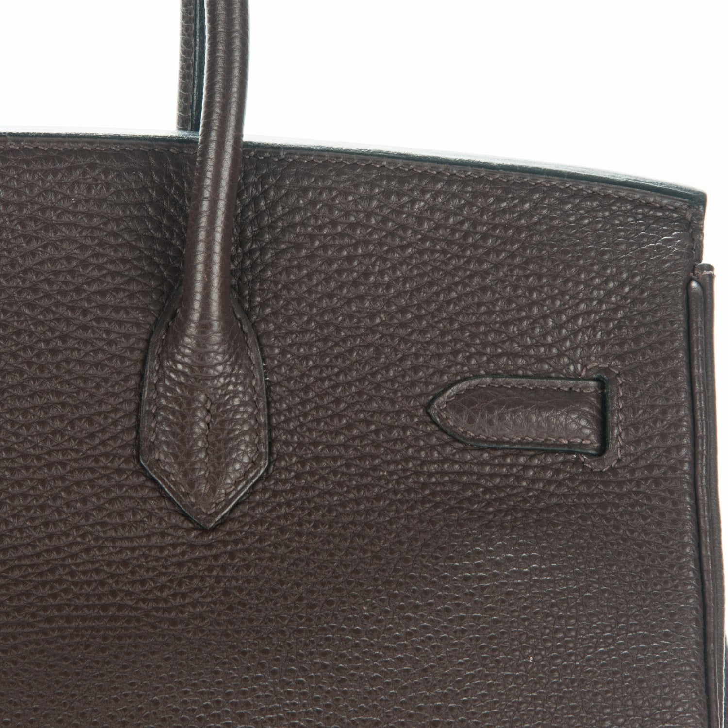 Hermes Togo Birkin 35 Chocolate 7 of 23