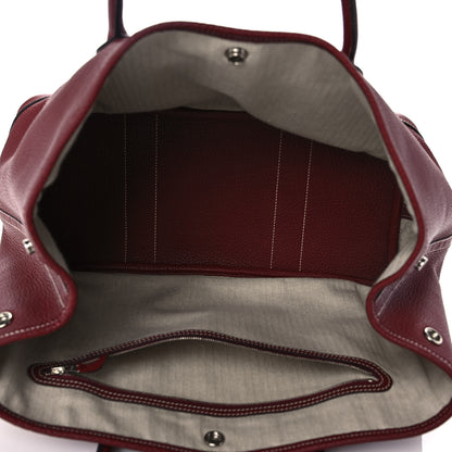 Hermes Negonda Garden Party Tote 36 MM Rouge H 5 of 10