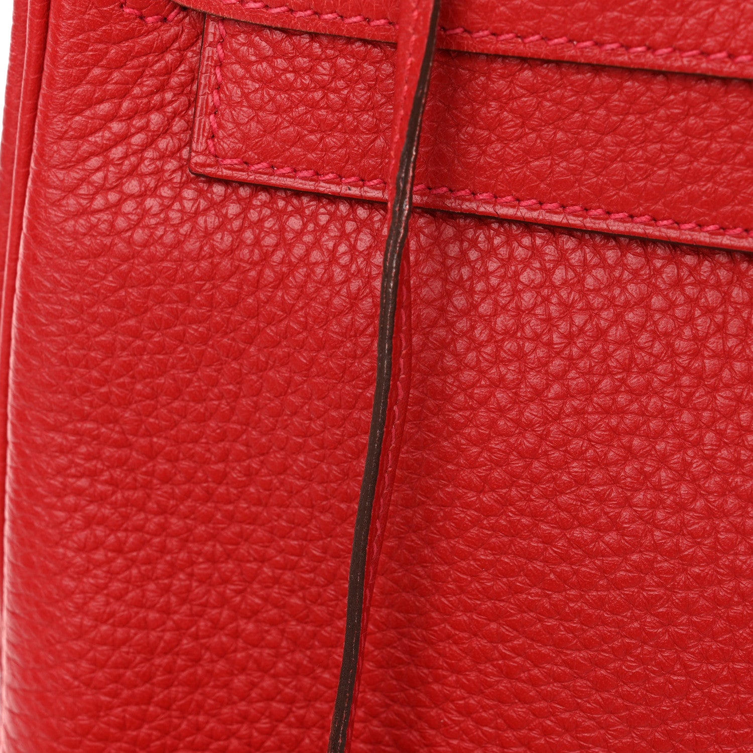 Hermes Taurillon Clemence Kelly Retourne 28 Rouge Casaque 13 of 13