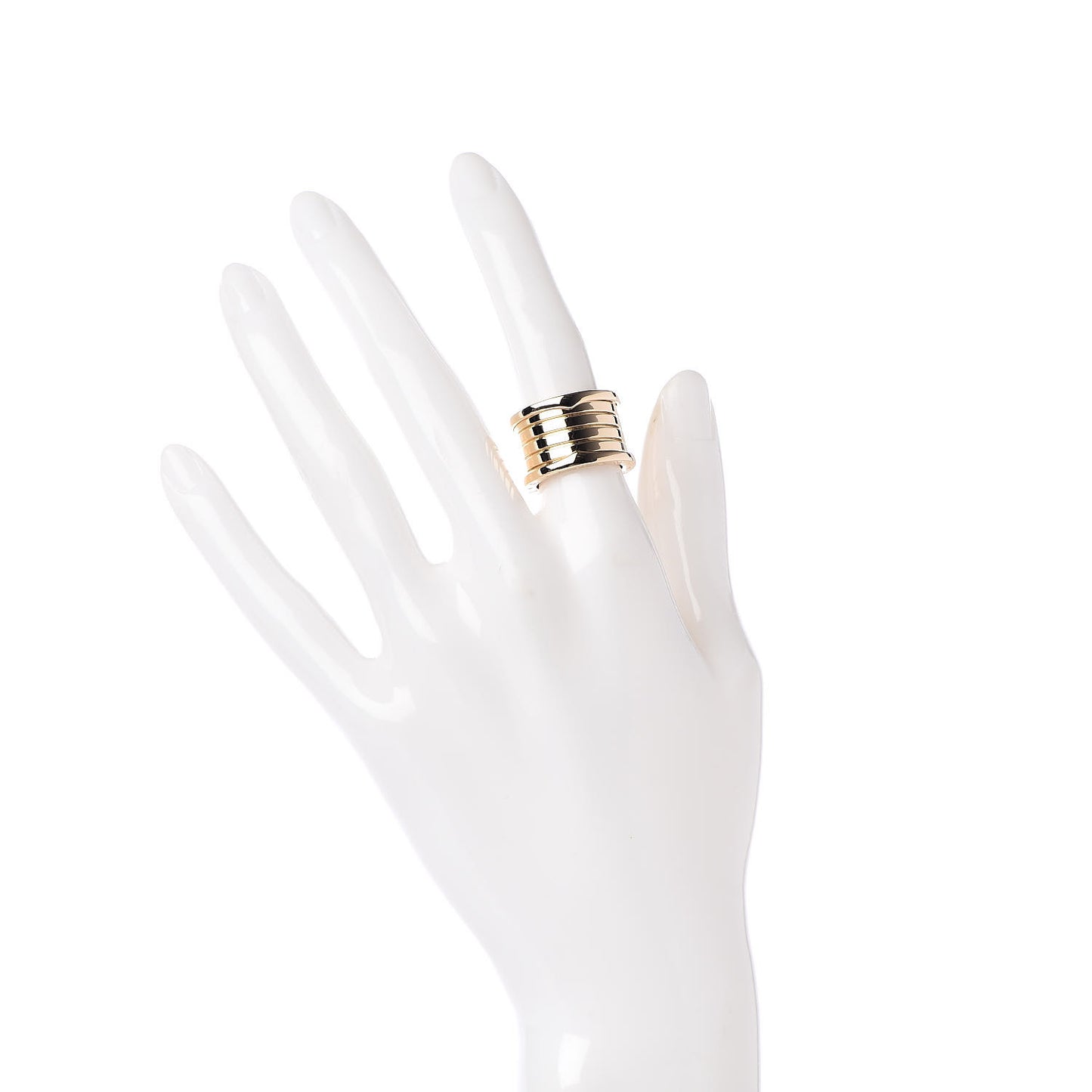 18K Yellow Gold B.Zero1 Five-Band Anniversary Ring 51 5.75