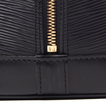 Louis Vuitton Epi Alma PM Black 8 of 9