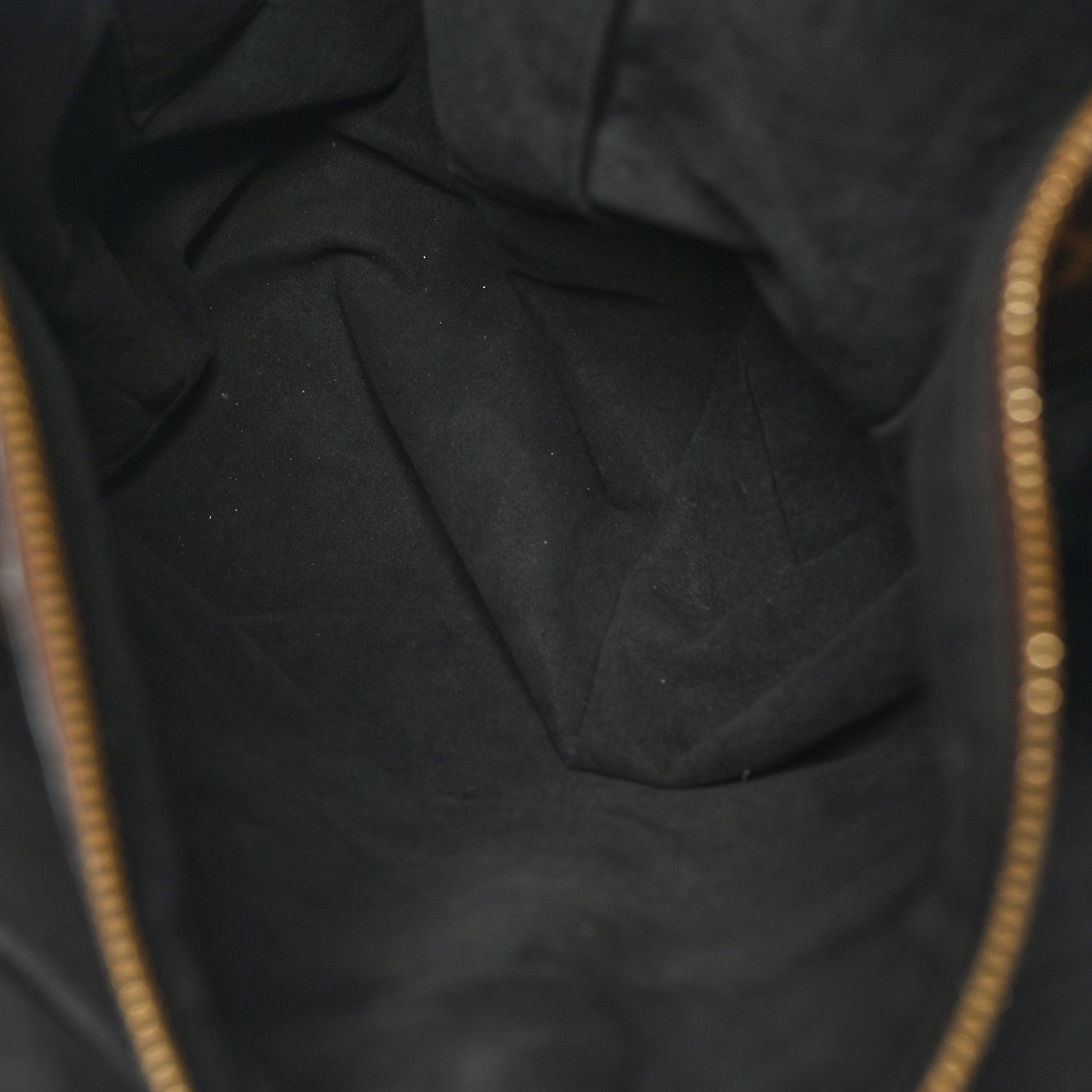 Louis Vuitton Monogram Flower Zipped Tote MM Black 5 of 11