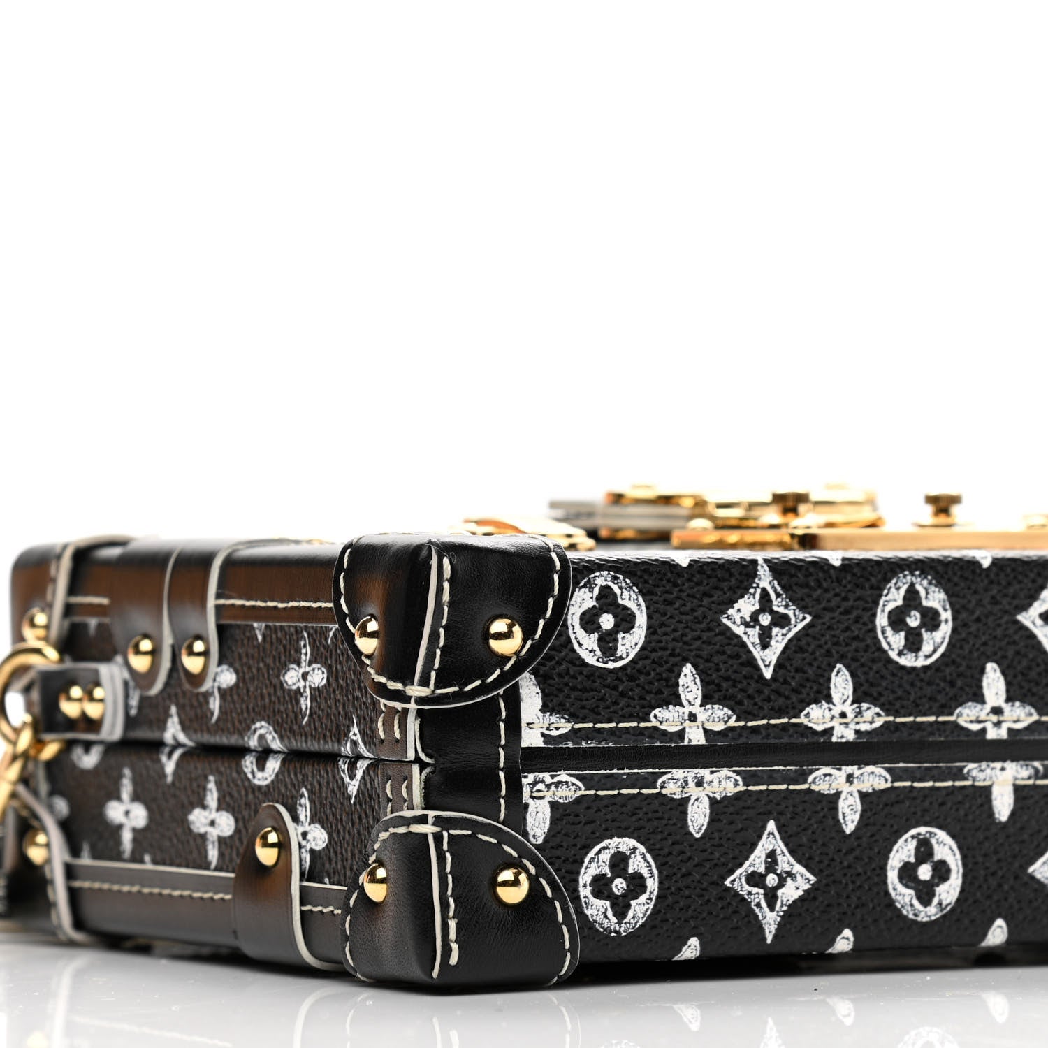 Louis Vuitton Catogram Petite Malle Black 8 of 10