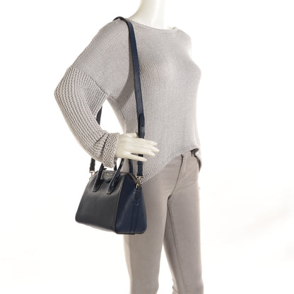 Givenchy Sugar Goatskin Mini Antigona Navy 2 of 7