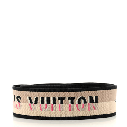 Louis Vuitton Jacquard Diane Shoulder Strap Black 2 of 3