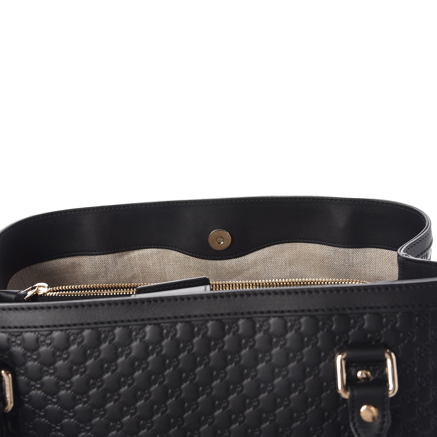 Gucci Soft Microguccissima Large Tote Black 12 of 12