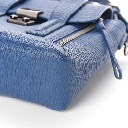 3.1 Phillip Lim 3.1 Textured Calfskin Mini Pashli Satchel Cerulean 8 of 8