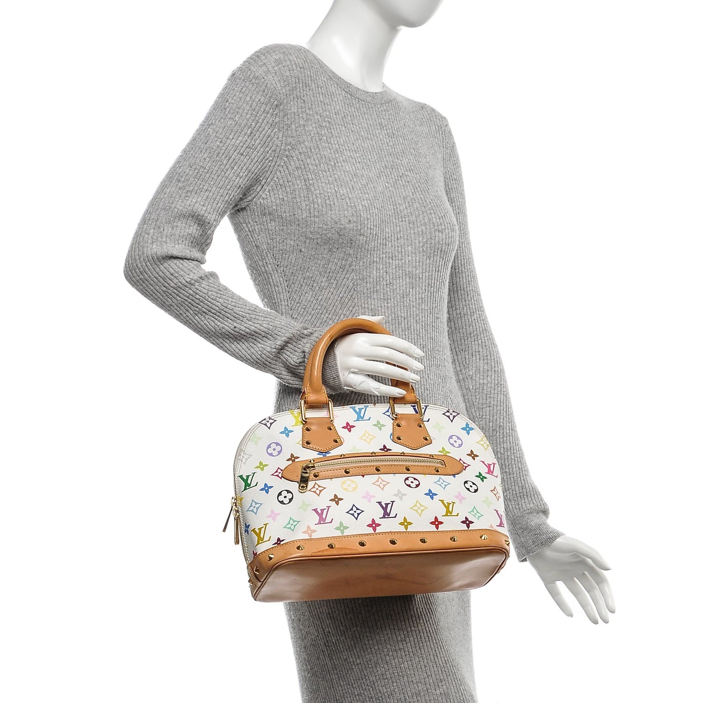 Monogram Multicolor Alma White