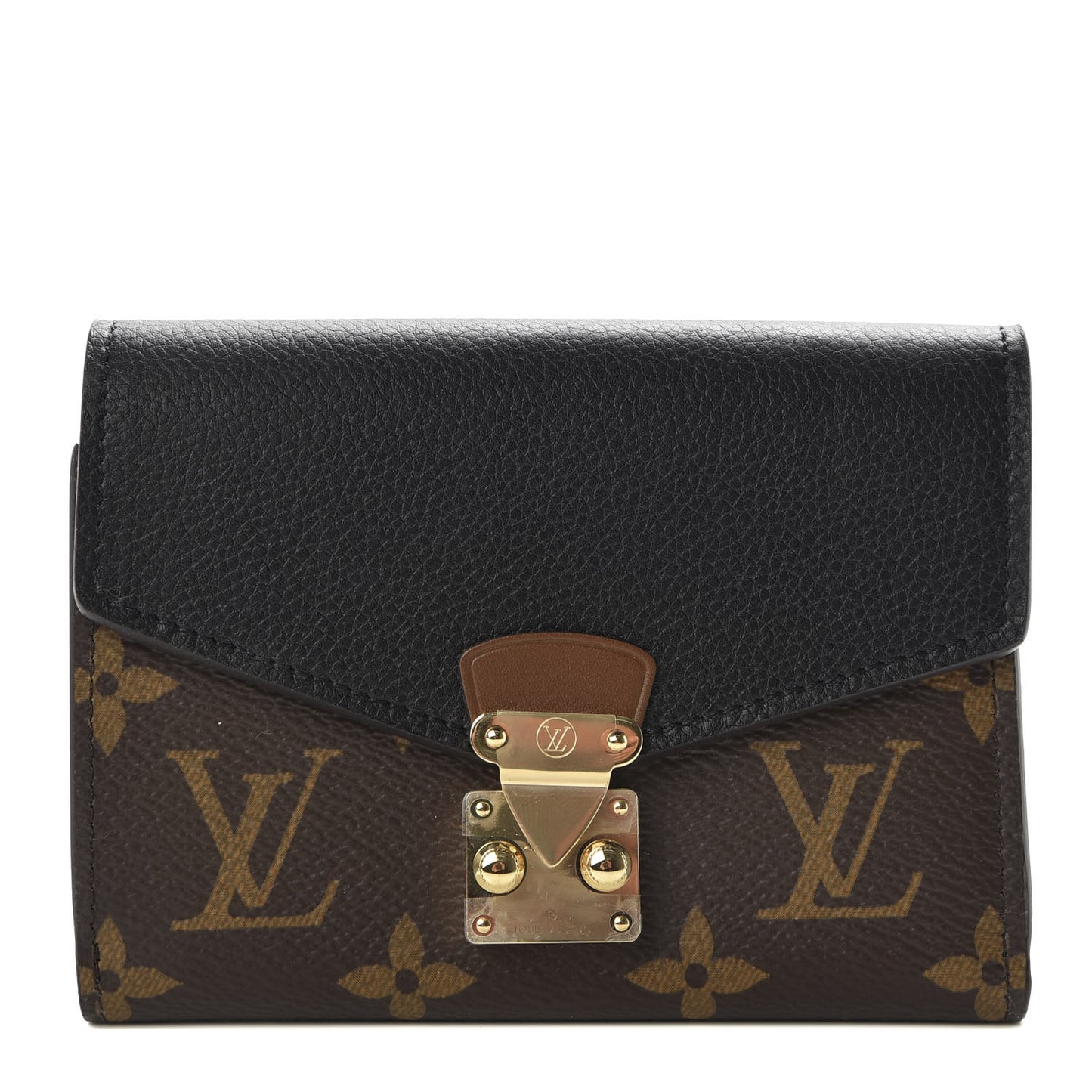 Monogram Pallas Compact Wallet NM Black