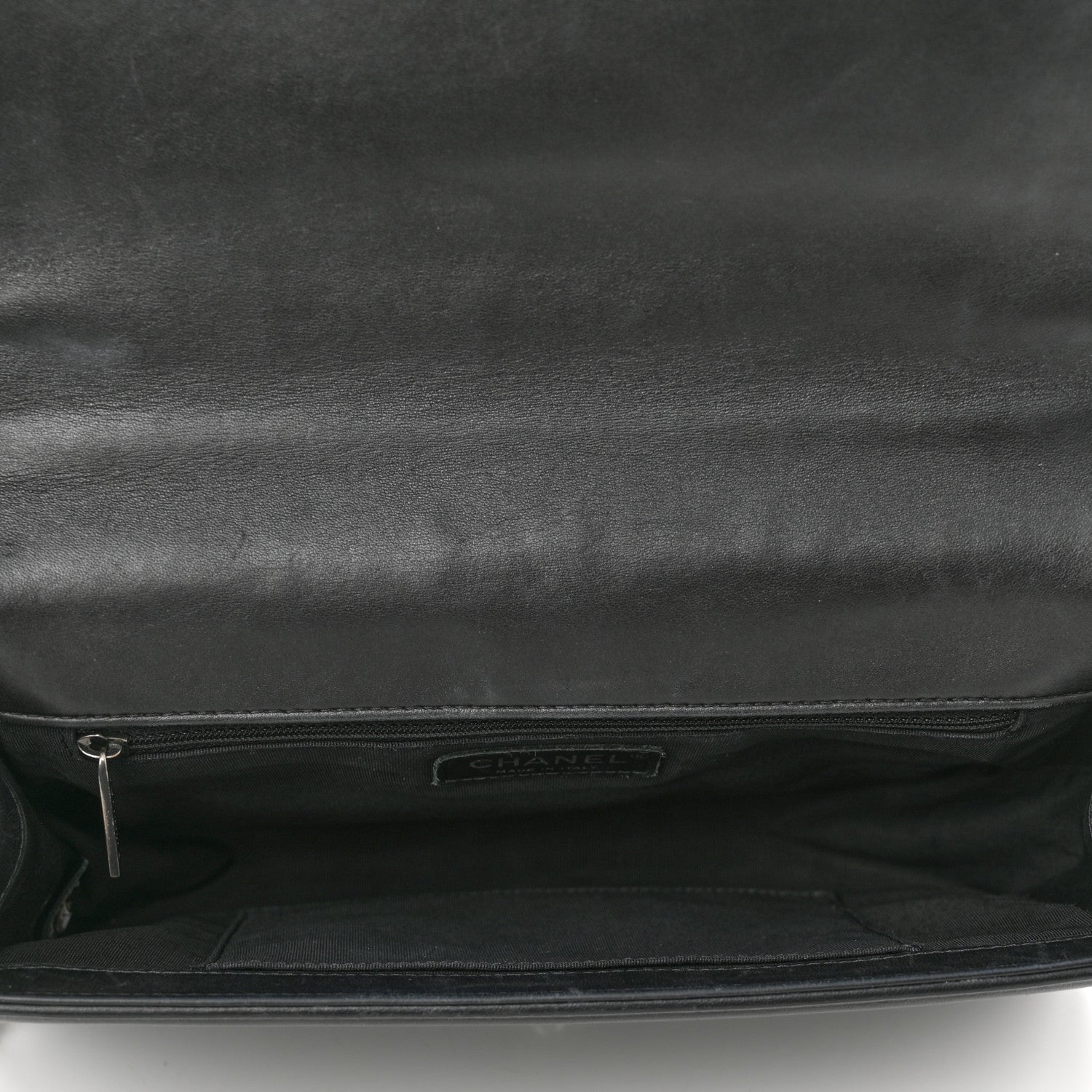 Chanel Lambskin Quilted New Medium Boy Flap Black 5 of 10