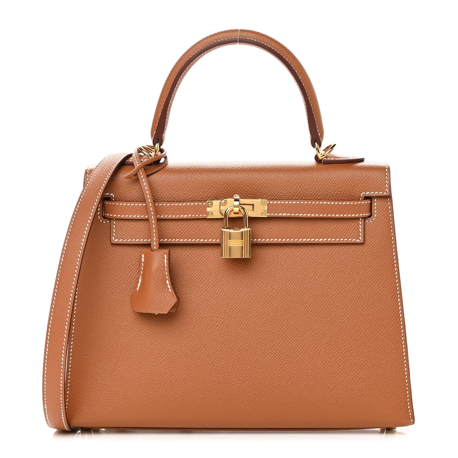 Hermes Epsom Kelly Sellier 25 Gold 1 of 11