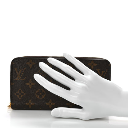 Louis Vuitton Monogram Zippy Wallet Rose Ballerine 2 of 9