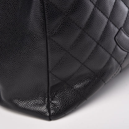 Chanel Caviar Quilted Grand Shopping Tote GST Black 11 of 12