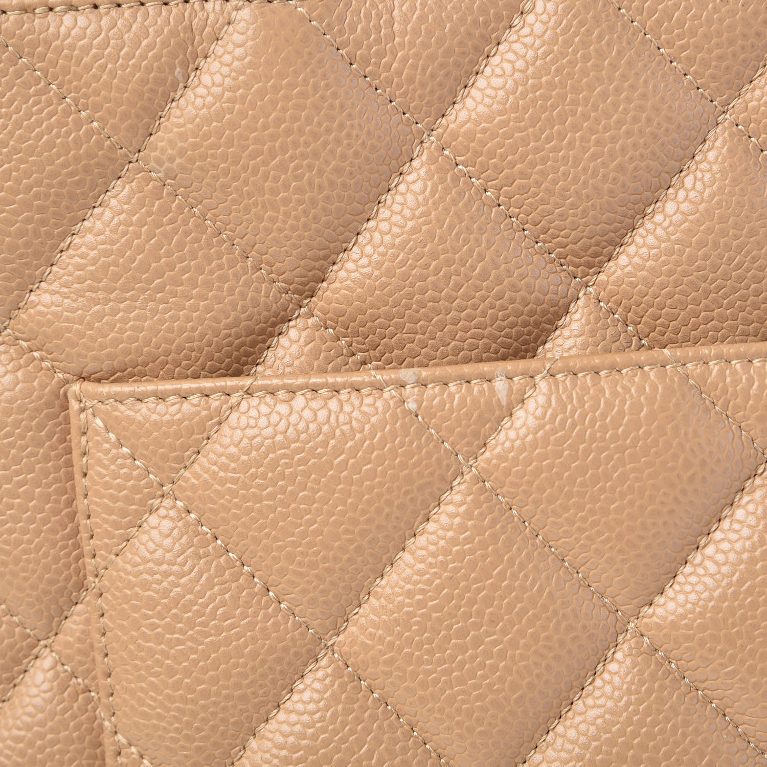 Chanel Caviar Quilted Medallion Tote Beige 20 of 20
