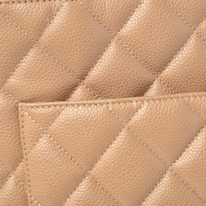 Chanel Caviar Quilted Medallion Tote Beige 20 of 20