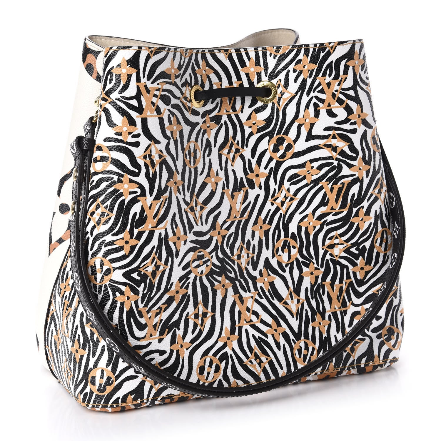 Louis Vuitton Monogram Giant Jungle NéoNoé Ivory 3 of 9