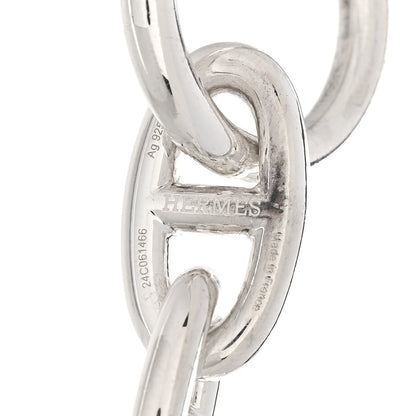 Hermes Sterling Silver GM Chaine d'Ancre Bracelet 3 of 4