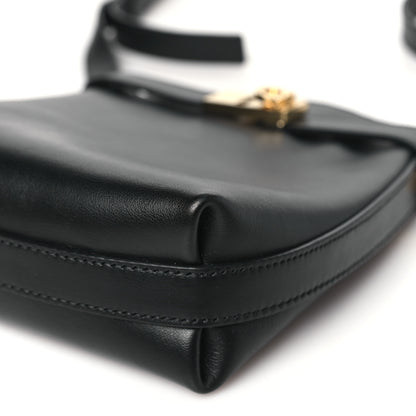 Salvatore Ferragamo Calfskin Hug Smartphone Holder Black Nylund Pink 10 of 11