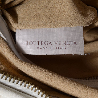 Bottega Veneta Nappa Intrecciato Flower Medium Veneta Hobo White 7 of 8