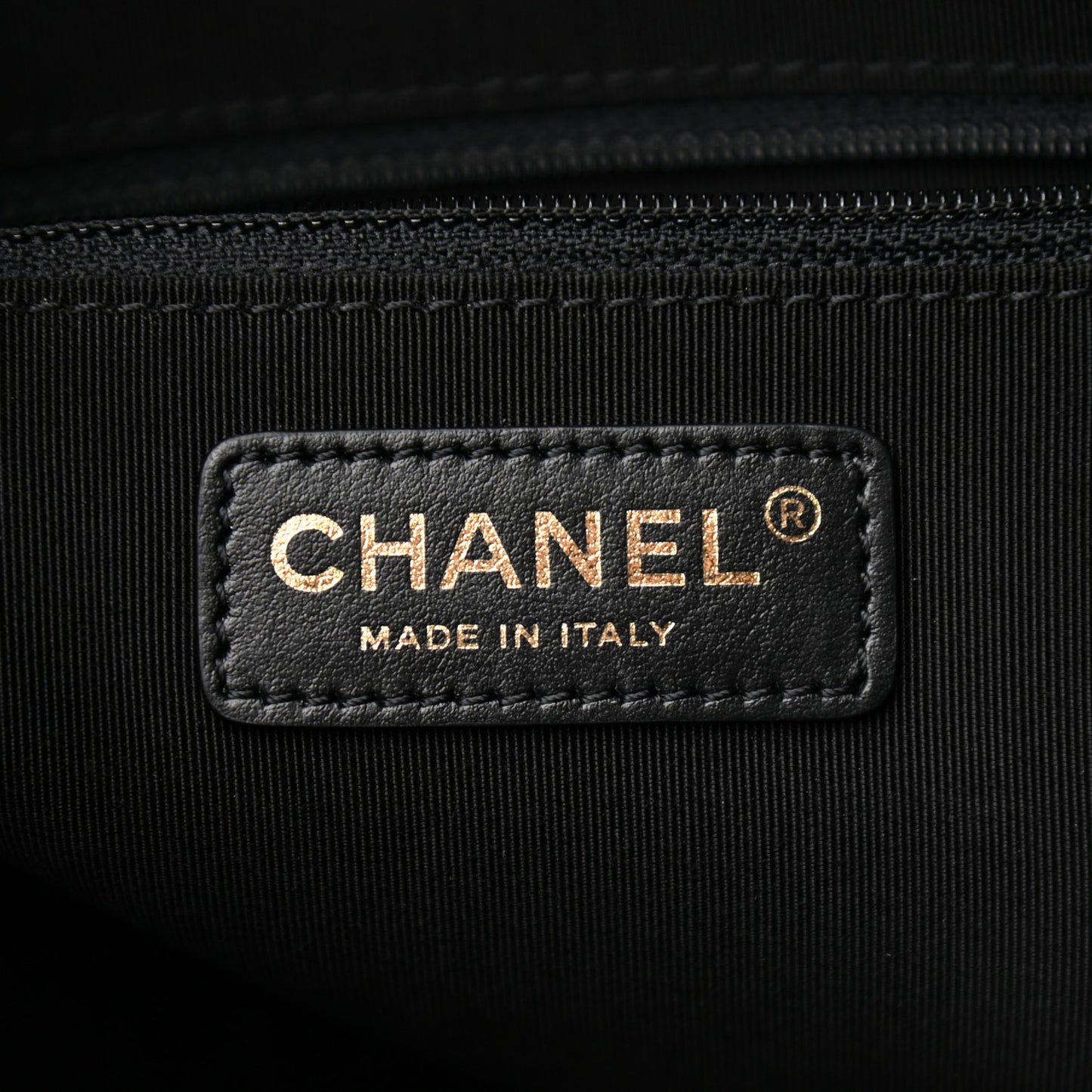 Lambskin Quilted Drawstring Backpack Black