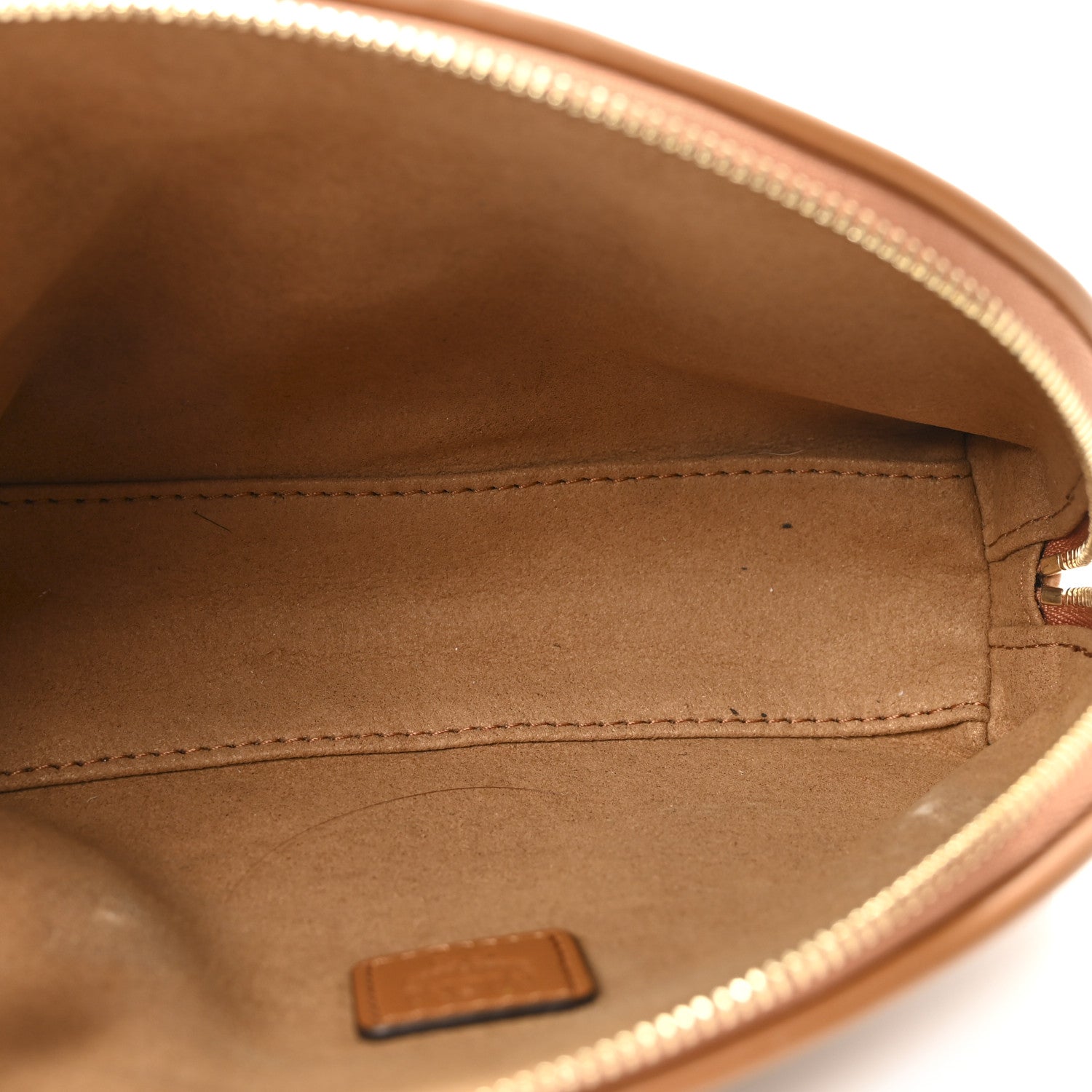 MCM Visetos Aren Medium Cosmetic Pouch Cognac 5 of 7