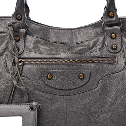 Balenciaga Agneau Classic Hardware Part Time Gris Tarmac 17 of 17