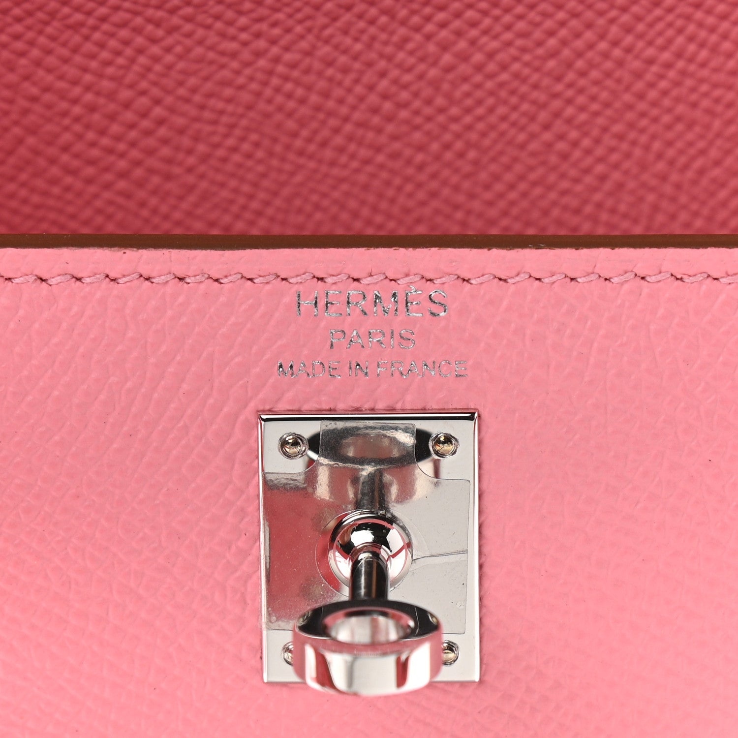 Hermes Epsom Kelly Sellier 25 Rose Confetti 6 of 11